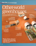 Martian greenhouses